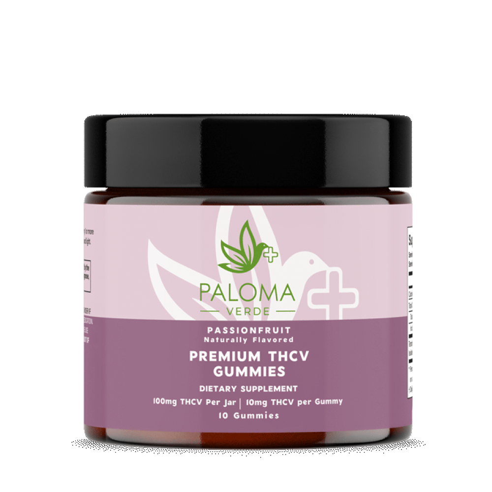 THCV Gummies Passionfruit Flavor - Paloma Verde CBD Store